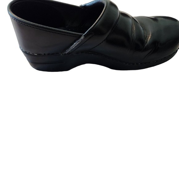 Dansko Clogs Black Professional Leather‎ Comfort Shoes Women's Size 40 EU  9-9.5 - Picture 4 of 9